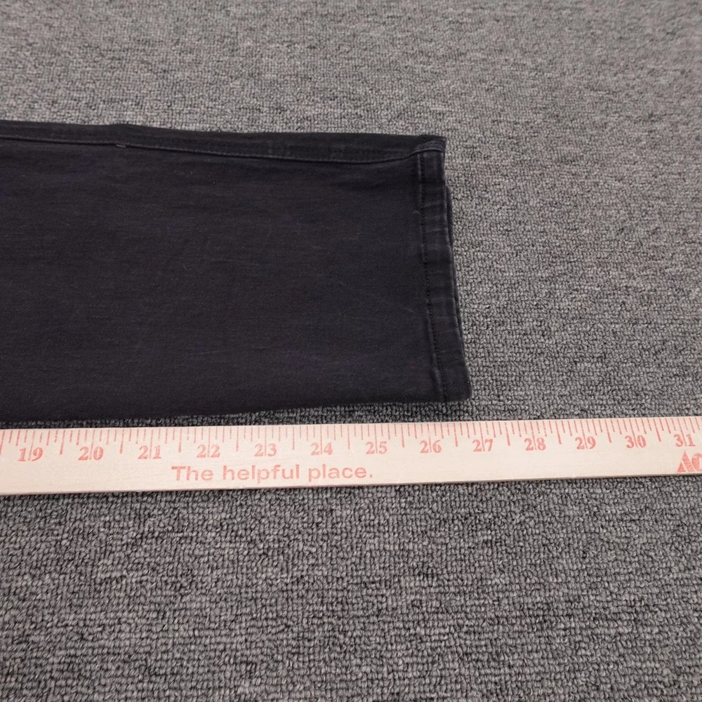 TRIPP NYC Jeans Womens 20S Black Dark Wash High Rise Straight Denim Plus 40x27